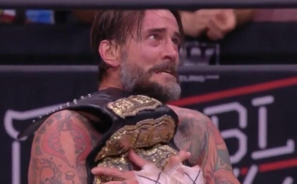 CM Punk Wins the AEW World Championship From Adam Page at Double or Nothing