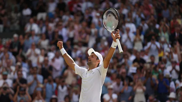 Djokovic outlasts Kyrgios to claim 4th consecutive Wimbledon title