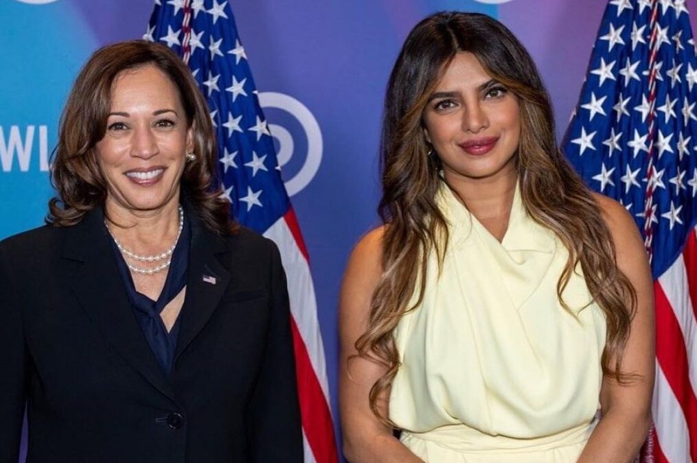 We Are Both Daughters Of India, US A Beacon Of Hope, Freedom: Priyanka Chopra In Chat With Kamala Harris