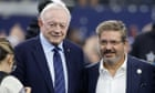 Cowboys owner Jerry Jones brushes off reported rift with Daniel Snyder