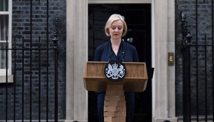 British Prime Minister Liz Truss resigns, successor to be elected next week