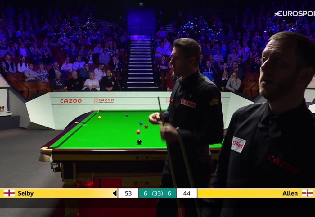 Scoreboard gaffe causes confusion between Allen and Selby