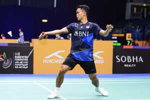 Lolos ke Final Badminton Asia Championship 2023, Anthony Ginting Senang Bukan Main